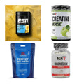 Wettkampfvorbereitung: ESN ISOCLEAR + MST Creatine + 2 weitere – alle enthaltenen Artikel