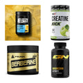 Wettkampfvorbereitung: ESN ISOCLEAR + MST Creatine + 2 weitere – alle enthaltenen Artikel