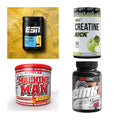 Wettkampfvorbereitung: ESN ISOCLEAR + MST Creatine + 2 weitere – alle enthaltenen Artikel