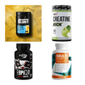 Wettkampfvorbereitung: ESN ISOCLEAR + MST Creatine + 2 weitere – alle enthaltenen Artikel