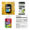Wettkampfvorbereitung: ESN ISOCLEAR + MST Creatine + 2 weitere – alle enthaltenen Artikel