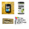 Wettkampfvorbereitung: ESN ISOCLEAR + MST Creatine + 2 weitere – alle enthaltenen Artikel
