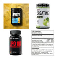 Wettkampfvorbereitung: ESN ISOCLEAR + MST Creatine + 2 weitere – alle enthaltenen Artikel