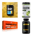 Wettkampfvorbereitung: ESN ISOCLEAR + MST Creatine + 2 weitere – alle enthaltenen Artikel