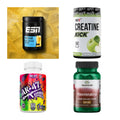 Wettkampfvorbereitung: ESN ISOCLEAR + MST Creatine + 2 weitere – alle enthaltenen Artikel