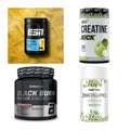 Wettkampfvorbereitung: ESN ISOCLEAR + MST Creatine + 2 weitere – alle enthaltenen Artikel