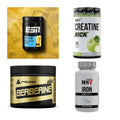 Wettkampfvorbereitung: ESN ISOCLEAR + MST Creatine + 2 weitere – alle enthaltenen Artikel