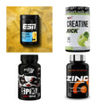 Wettkampfvorbereitung: ESN ISOCLEAR + MST Creatine + 2 weitere – alle enthaltenen Artikel