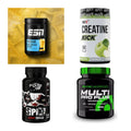 Wettkampfvorbereitung: ESN ISOCLEAR + MST Creatine + 2 weitere – alle enthaltenen Artikel