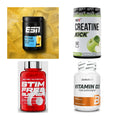 Wettkampfvorbereitung: ESN ISOCLEAR + MST Creatine + 2 weitere – alle enthaltenen Artikel