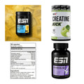 Wettkampfvorbereitung: ESN ISOCLEAR + MST Creatine + 2 weitere – alle enthaltenen Artikel