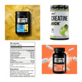 Wettkampfvorbereitung: ESN ISOCLEAR + MST Creatine + 2 weitere – alle enthaltenen Artikel