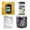 Wettkampfvorbereitung: ESN ISOCLEAR + MST Creatine + 2 weitere – alle enthaltenen Artikel