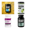 Wettkampfvorbereitung: ESN ISOCLEAR + MST Creatine + 2 weitere – alle enthaltenen Artikel