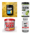 Wettkampfvorbereitung: ESN ISOCLEAR + MST Creatine + 2 weitere – alle enthaltenen Artikel