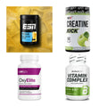 Wettkampfvorbereitung: ESN ISOCLEAR + MST Creatine + 2 weitere – alle enthaltenen Artikel