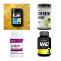 Wettkampfvorbereitung: ESN ISOCLEAR + MST Creatine + 2 weitere – alle enthaltenen Artikel