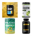 Wettkampfvorbereitung: ESN ISOCLEAR + MST Creatine + 2 weitere – alle enthaltenen Artikel