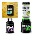 Wettkampfvorbereitung: ESN ISOCLEAR + MST Creatine + 2 weitere – alle enthaltenen Artikel