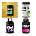 Wettkampfvorbereitung: ESN ISOCLEAR + MST Creatine + 2 weitere – alle enthaltenen Artikel