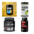 Wettkampfvorbereitung: ESN ISOCLEAR + MST Creatine + 2 weitere – alle enthaltenen Artikel