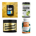Wettkampfvorbereitung: ESN ISOCLEAR + MST Creatine + 2 weitere – alle enthaltenen Artikel