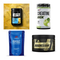 Wettkampfvorbereitung: ESN ISOCLEAR + MST Creatine + 2 weitere – alle enthaltenen Artikel
