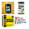 Wettkampfvorbereitung: ESN ISOCLEAR + MST Creatine + 2 weitere – alle enthaltenen Artikel