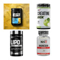 Wettkampfvorbereitung: ESN ISOCLEAR + MST Creatine + 2 weitere – alle enthaltenen Artikel