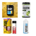 Wettkampfvorbereitung: ESN ISOCLEAR + MST Creatine + 2 weitere – alle enthaltenen Artikel