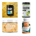 Wettkampfvorbereitung: ESN ISOCLEAR + MST Creatine + 2 weitere – alle enthaltenen Artikel