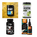 Wettkampfvorbereitung: ESN ISOCLEAR + MST Creatine + 2 weitere – alle enthaltenen Artikel