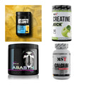 Wettkampfvorbereitung: ESN ISOCLEAR + MST Creatine + 2 weitere – alle enthaltenen Artikel