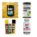 Wettkampfvorbereitung: ESN ISOCLEAR + MST Creatine + 2 weitere – alle enthaltenen Artikel