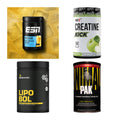 Wettkampfvorbereitung: ESN ISOCLEAR + MST Creatine + 2 weitere – alle enthaltenen Artikel