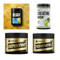 Wettkampfvorbereitung: ESN ISOCLEAR + MST Creatine + 2 weitere – alle enthaltenen Artikel