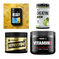 Wettkampfvorbereitung: ESN ISOCLEAR + MST Creatine + 2 weitere – alle enthaltenen Artikel