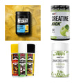 Wettkampfvorbereitung: ESN ISOCLEAR + MST Creatine + 2 weitere – alle enthaltenen Artikel