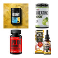 Wettkampfvorbereitung: ESN ISOCLEAR + MST Creatine + 2 weitere – alle enthaltenen Artikel