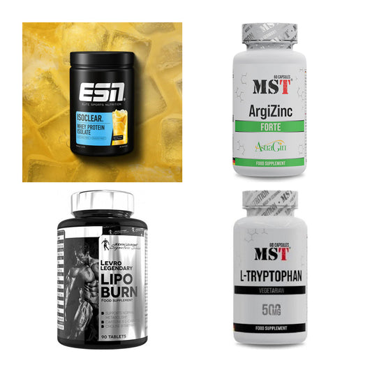 Wettkampfvorbereitung: ESN ISOCLEAR + MST ArgiZinc + 2 weitere – alle enthaltenen Artikel