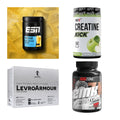 Wettkampfvorbereitung: ESN ISOCLEAR + MST Creatine + 2 weitere – alle enthaltenen Artikel