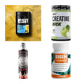Wettkampfvorbereitung: ESN ISOCLEAR + MST Creatine + 2 weitere – alle enthaltenen Artikel