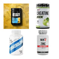 Wettkampfvorbereitung: ESN ISOCLEAR + MST Creatine + 2 weitere – alle enthaltenen Artikel