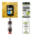 Wettkampfvorbereitung: ESN ISOCLEAR + MST Creatine + 2 weitere – alle enthaltenen Artikel