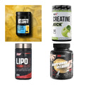 Wettkampfvorbereitung: ESN ISOCLEAR + MST Creatine + 2 weitere – alle enthaltenen Artikel
