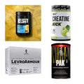 Wettkampfvorbereitung: ESN ISOCLEAR + MST Creatine + 2 weitere – alle enthaltenen Artikel