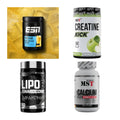 Wettkampfvorbereitung: ESN ISOCLEAR + MST Creatine + 2 weitere – alle enthaltenen Artikel