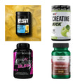 Wettkampfvorbereitung: ESN ISOCLEAR + MST Creatine + 2 weitere – alle enthaltenen Artikel