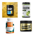 Wettkampfvorbereitung: ESN ISOCLEAR + MST Creatine + 2 weitere – alle enthaltenen Artikel