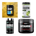 Wettkampfvorbereitung: ESN ISOCLEAR + MST Creatine + 2 weitere – alle enthaltenen Artikel